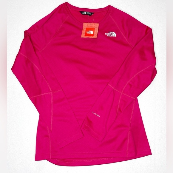The North Face‎ Women’s Flash Dry Long Sleeve Textured Crew Neck Track Shirt - Picture 2 of 10